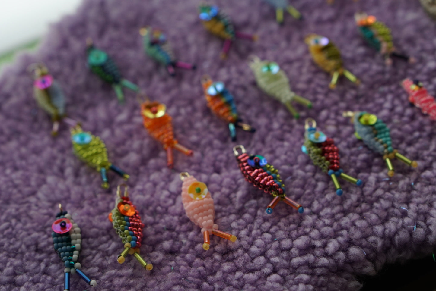 Weird fishes stitch markers