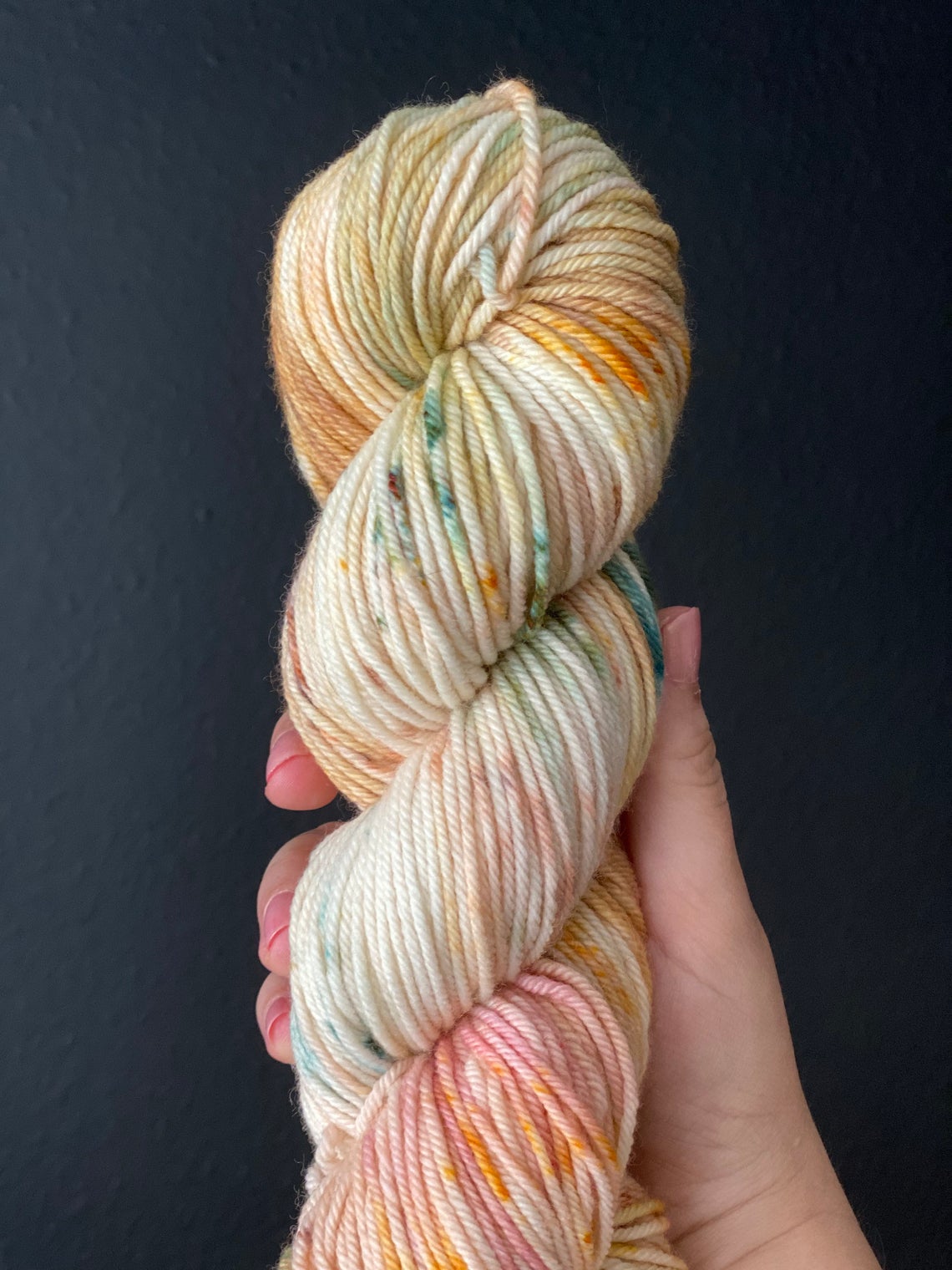 Non-superwash worsted weight yarn // whimsical //