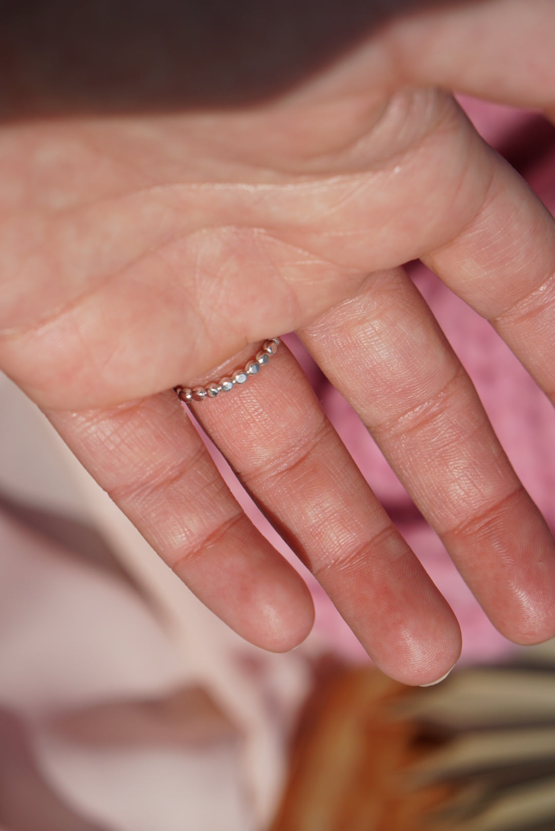 Bubble stacker ring