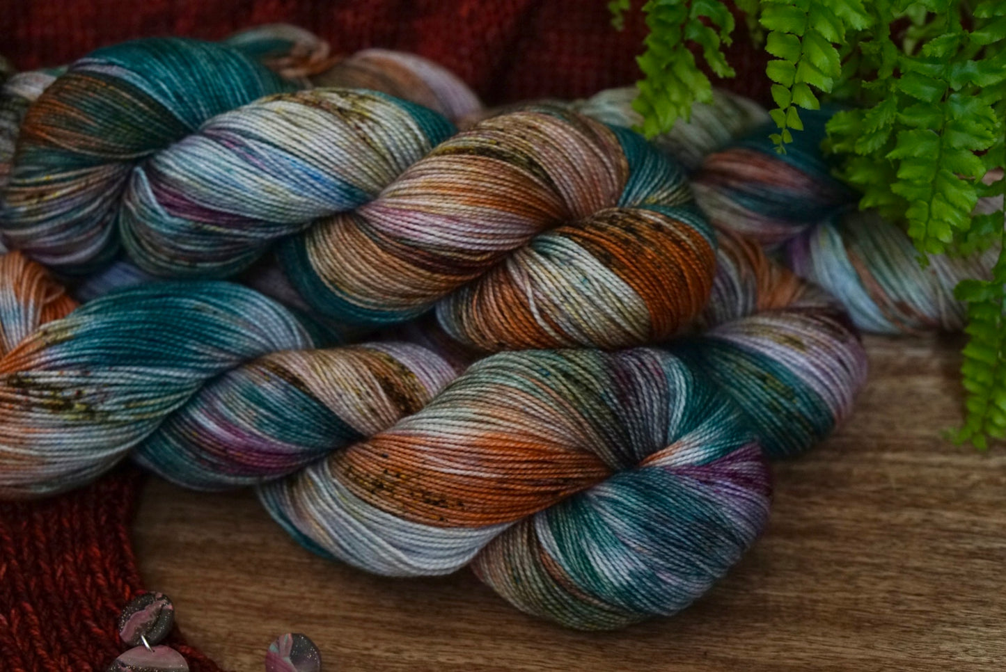 Dyed to order yarn // Sanderson Sisters//
