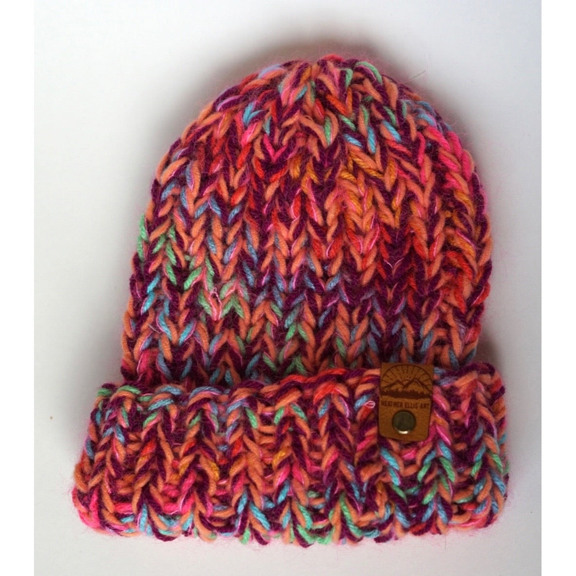 Chunky knit hat