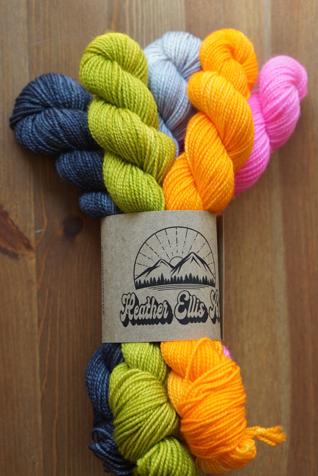 Mini skein set // Citrus Acid //