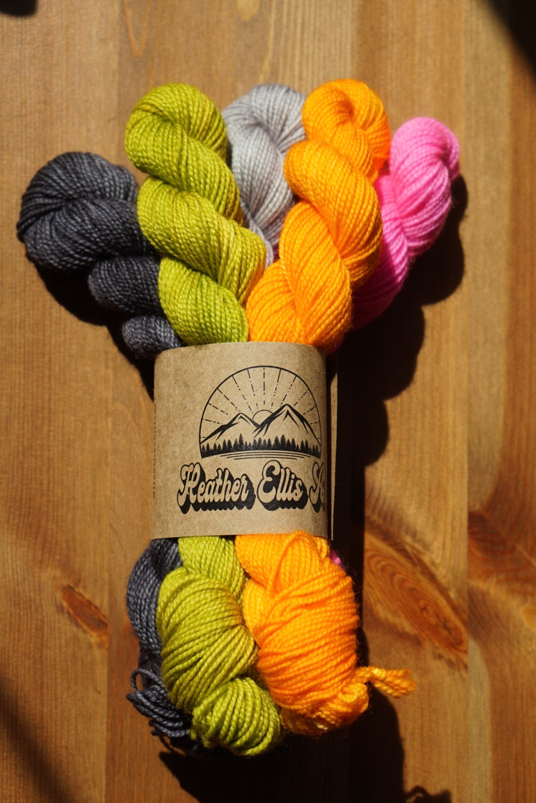 Mini skein set // Citrus Acid //