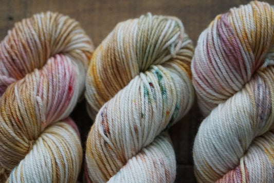 Non-superwash worsted weight yarn // whimsical //