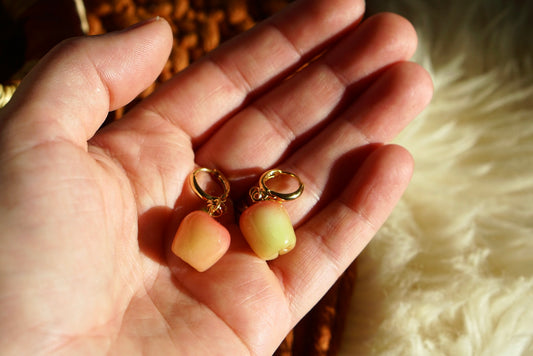 Apple earrings
