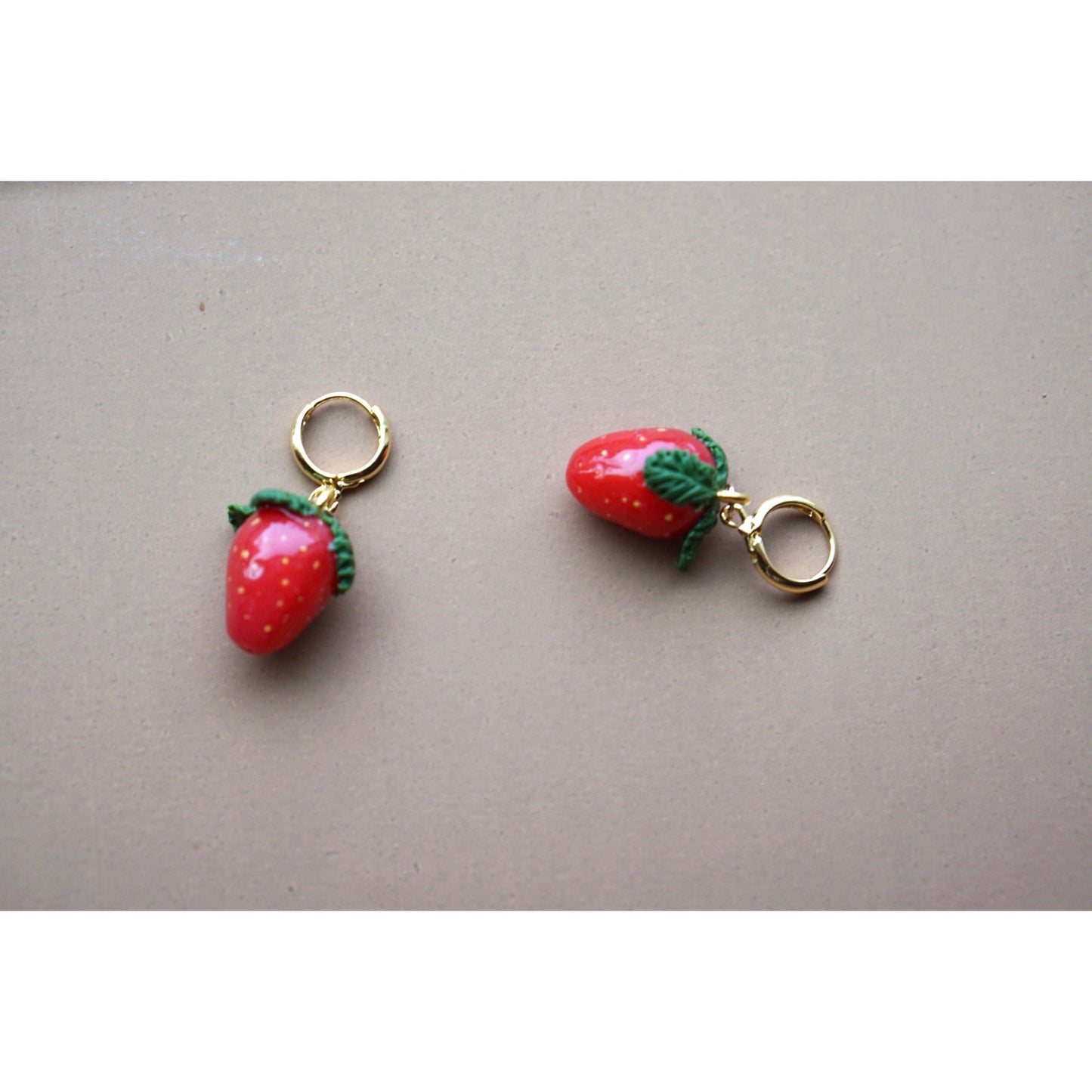 Strawberry earrings