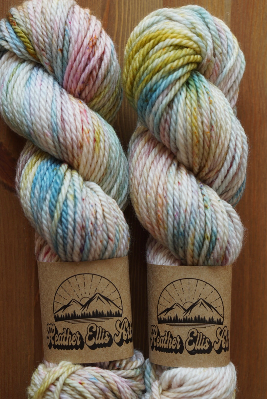 100% superwash merino bulky weight yarn // Cottage Core //