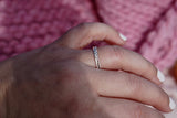 Braided stacker ring