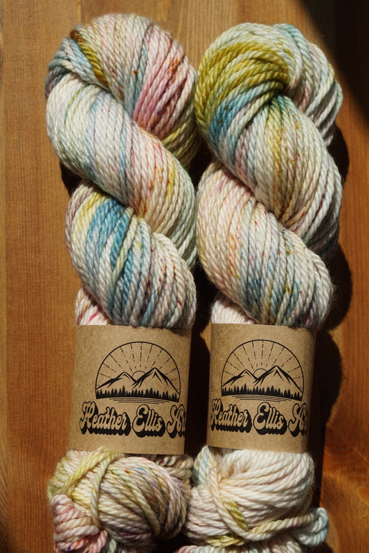 100% superwash merino bulky weight yarn // Cottage Core //