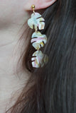 Monstera  earrings
