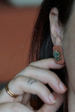 Dried palms studs in Wheat