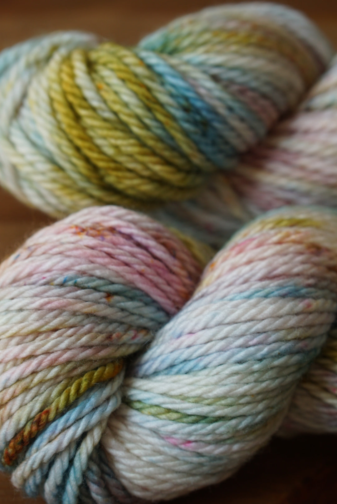 100% superwash merino bulky weight yarn // Cottage Core //