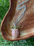 Beaded cloud berry necklace