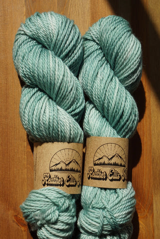 100% superwash merino bulky weight yarn // Sage //