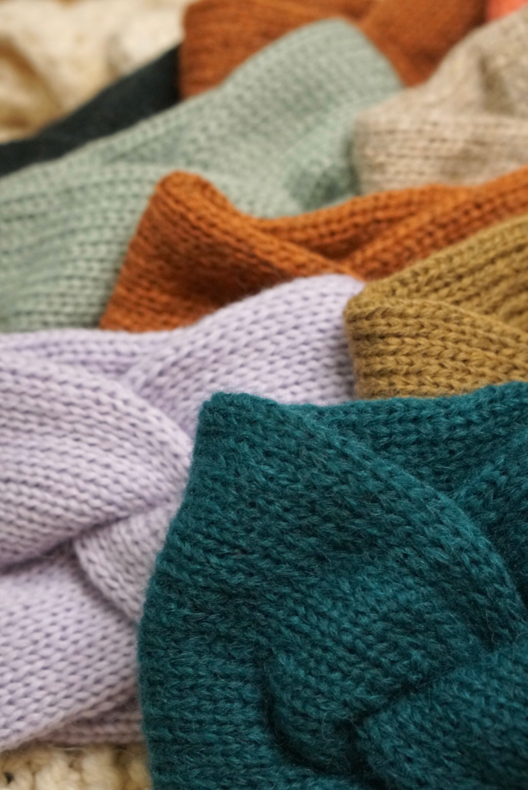 Alpaca headband- Lavender